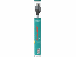 Devia Cavo Bubble da Usb A a Lightning 2A 1 Metro Nero