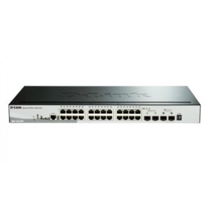 D-LINK SWITCH 28 PORTE GIGABIT 10/100/1000MBPS GIGABIT STACKABLE SMARTPRO