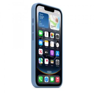 APPLE CUSTODIA IN SILICONE PER IPHONE 16E Â€" BLU INVERNO