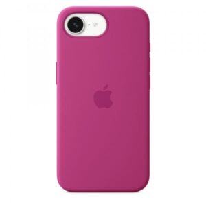 APPLE CUSTODIA IN SILICONE PER IPHONE 16E Â€" FUCSIA