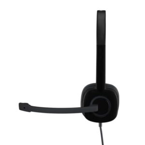 Logitech H151 Cuffia Padiglione auricolare Connettore 3.5 mm Nero