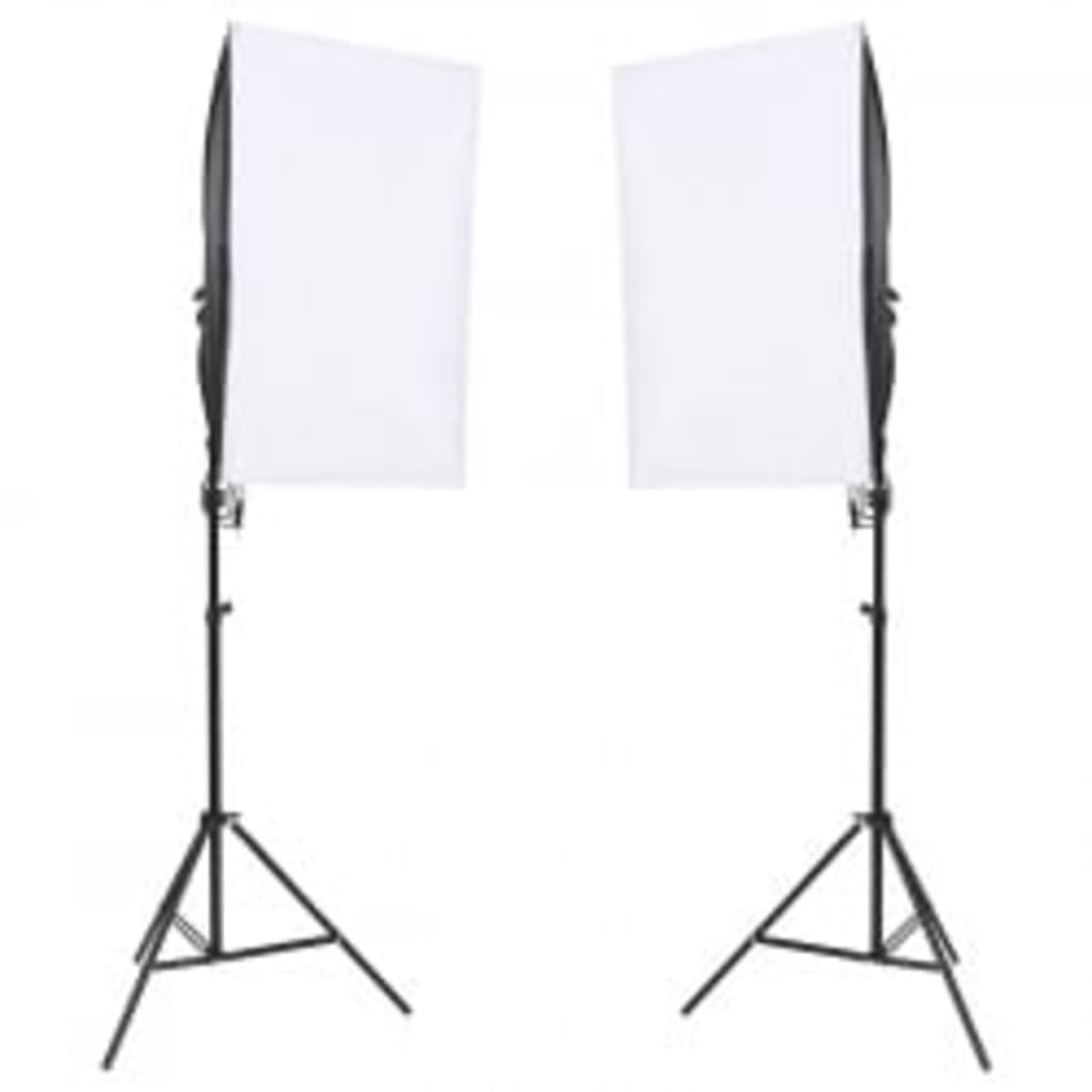 Kit per Studio Fotografico con Set Luci, Fondale e Riflettore