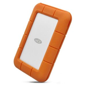 LaCie Rugged USB-C disco rigido esterno 5 TB USB tipo-C 3.2 Gen 1 [3.1 Gen 1] Grigio, Giallo (RUGGED USB-C 5TB - 2.5IN USB C [C TO A CABLE INCL])