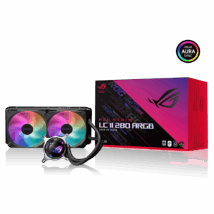 ASUS ROG STRIX LC II 280 ARGB Processore Raffreddatore di liquidi tutto in uno 14 cm Nero 1 pz (ASUS ROG STRIX LC II 280 ARGB - proces)
