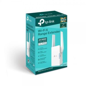 TP-Link RE705X sistema Wi-Fi Mesh Dual-band [2.4 GHz/5 GHz] Wi-Fi 6 [802.11ax] Bianco 1 Esterno (AX3000 Wi-Fi 6 Range Extender)