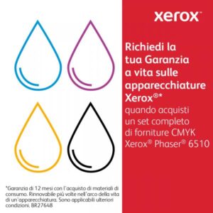 Xerox Cartuccia toner Nero a Alta capacitÃ  da 5500 Pagine per PhaserÂ® 6510, WorkCentreÂ® 6515 [106R03480] (BLACK HIGH CAP TONER - /F WC6515/PHASER6510[6000 PAGES])