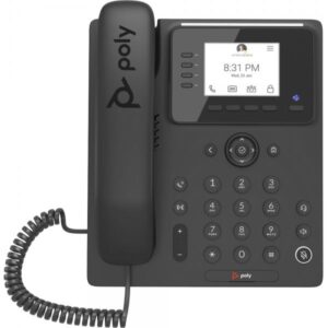 POLY CCX 350 telefono IP Nero LCD (Ccx 350 Ip Phone Black Lcd - Warranty: 12M)
