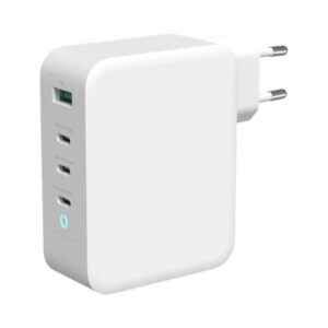 Deltaco USBC-GAN04 Caricabatterie per dispositivi mobili Universale Bianco AC Interno (DELTACO USB-C wall charger, 1x USB-A,)