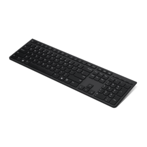 Lenovo 4Y41K04067 tastiera RF senza fili + Bluetooth QWERTY Inglese UK Grigio (PROFESSIONAL WIRELESS - RECHARGEABLE KEYBOARD UK ENGLISH) - Versione UK