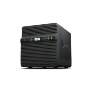 Synology DS423 NAS Realtek RTD1619B 2 GB DDR4 40 TB HDD DiskStation Manager Nero (Synology DS423 40TB [Seagate Ironwolf] 4 bay - a Secure Sharing and Syncing Safely access and share files and media from anywhere; and keep friends; partners; or collaborators on the same page - Realtek RTD1619B 4-core [4-thread] 1.7 GHz; 2 GB DDR4; 2 x 1GbE RJ-45 [2year warranty])