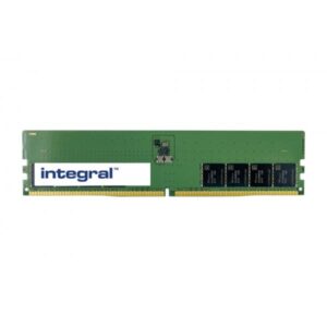 Integral MEM-DR532MD-UN48-IN memoria 32 GB 1 x 32 GB DDR5 4800 MHz (32GB PC RAM MODULE DDR5 4800MTs PC5-38400 UNBUFFERED NON-ECC DIMM 1.1V 2GX8 CL40 INTEGRAL)