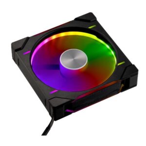Phanteks PH-F140D30 Ventilatore 14 cm Nero 3 pz (Phanteks D30 140mm DRGB PWM Triple Fan Pack - Black)
