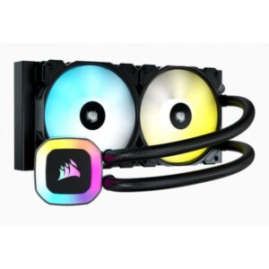 Corsair CW-9060052-WW Processore Raffreddatore di liquidi tutto in uno 12 cm Nero 1 pz (CORSAIR H100 RGB - processors flydende)