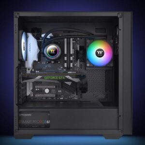 Thermaltake TH120 Processore Raffreddatore di liquidi tutto in uno 12 cm Nero 1 pz (Cooler WasserkÃƒÂ¼hlung Thermaltake TH12)