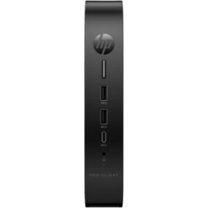 HP Pro t550 Thin Client 2 GHz Windows 10 IoT Enterprise 1,3 kg Nero J6412 (T550 Intel Celeron J6412/8GB RAM/64GB SSD/W10 IoT WLAN/BT/Intel UHD Graphics/2xDP)