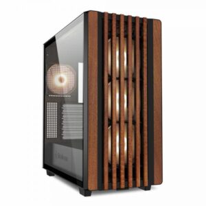 Sharkoon REBEL C70G RGB Full Tower Nero, Legno (Sharkoon Rebel C70G RGB, tower case [b)
