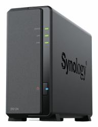 Synology DiskStation DS124 NAS Desktop Realtek RTD1619B 1 GB DDR4 4 TB HDD DiskStation Manager Nero (Synology DS124/ 4TB SYN HAT3300)