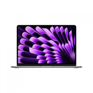 Apple MacBook Air Apple M M3 Computer portatile 34,5 cm [13.6] 8 GB 256 GB SSD Wi-Fi 6E [802.11ax] macOS Sonoma Grigio (MACBOOK AIR M3 8C CPU 8C GPU - 13IN 8GB 256GB SPACE GREY) - Versione UK