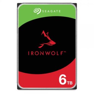 Seagate IronWolf ST6000VN006 disco rigido interno 6 TB 5400 Giri/min 256 MB 3.5 Serial ATA III (MULTIPACK 4 IRONWOLF 6TB - .)