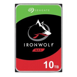 Seagate IronWolf ST10000VN000 disco rigido interno 10 TB 7200 Giri/min 256 MB 3.5 Serial ATA III (MULTIPACK 2 IRONWOLF 10TB - .)