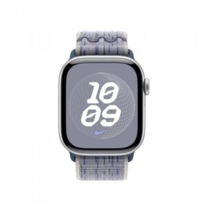 Apple Nike Sport Loop grigio/blu [40 mm] (-APPLE WATCH 40 GREY/BLUE NSL)