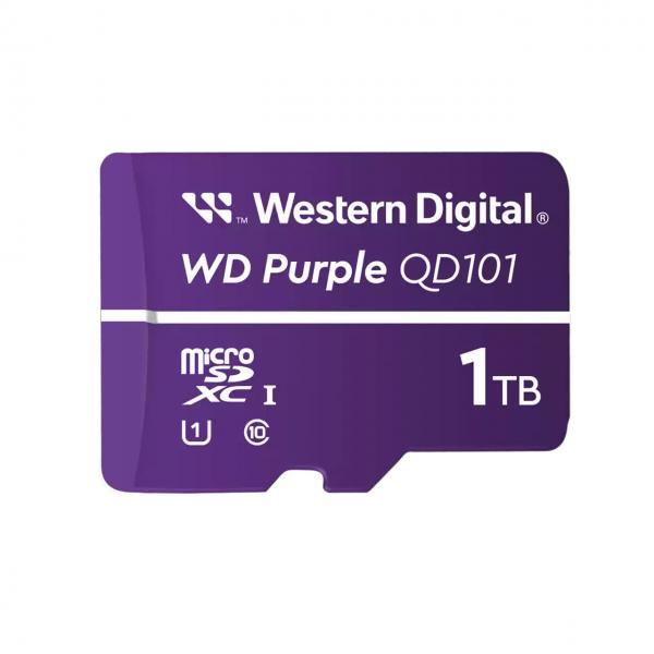 Western Digital WD Purple SC QD101 1 TB MicroSDXC UHS-I (MicroSD Purple 1TB)