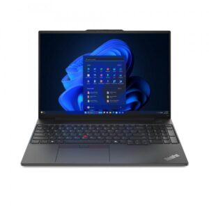 Lenovo ThinkPad E16 Gen 2 [AMD] AMD Ryzenâ„¢ 5 7535HS Computer portatile 40,6 cm [16] WUXGA 16 GB DDR5-SDRAM 512 GB SSD Wi-Fi 6E [802.11ax] Windows 11 Pro Italiano Nero (Lenovo ThinkPad E16 Gen 2 21M5 - AMD Ryzen 5 - 7535HS / fino a 4.55 GHz - Win 11 Pro - Radeon 660M - 16 GB RAM - 512 GB SSD TCG Opal Encryption 2, NVMe - 16 IPS 1920 x 1200 - Gigabit Ethernet - Wi-Fi 6E, Bluetooth - Graphite Black - tast: italiana - con )