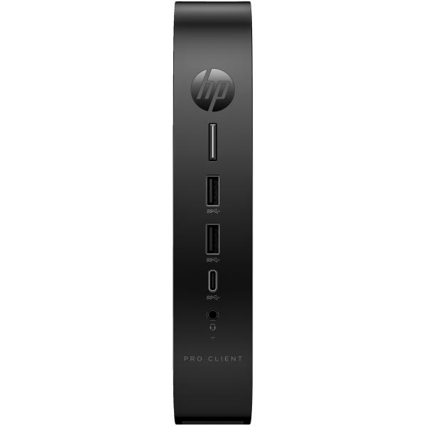 HP Pro t550 Thin Client 2 GHz ThinPro 1,3 kg Nero J6412 (T550 Intel Celeron J6412/4GB RAM/32GB SSD/ThinPro Intel UHD Graphics/2xDP)