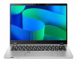 Acer TravelMate P2 TMP214-56-TCO-36B7 Intel Core 3 100U Computer portatile 35,6 cm [14] WUXGA 8 GB DDR5-SDRAM 256 GB SSD Wi-Fi 6 [802.11ax] Windows 11 Pro Argento (TMP214-56 I3100U 8GB/256GB W11P EDU) - Versione UK