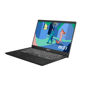MSI Modern 14 C7M-407UK laptop AMD Ryzenâ„¢ 5 7430U Computer portatile 35,6 cm [14] Full HD 8 GB DDR4-SDRAM 512 GB SSD Wi-Fi 6E [802.11ax] Windows 11 Home Nero (Modern 14 R5 8GB 512GB Win 11 Home) - Versione UK