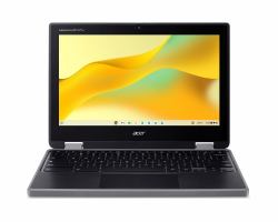 Acer Chromebook R724T-TCO-K3ZH MediaTek Ibrido [2 in 1] 29,5 cm [11.6] Touch screen HD 8 GB LPDDR4x-SDRAM 64 GB Flash Wi-Fi 6 [802.11ax] ChromeOS Nero (Acer Chromebook Spin 311 R724T-TCO - Flip design - Kompanio 528 - MT8186TV/AZA - Chrome OS - Mali-G52 2EE MC2 - 8 GB RAM - 64 GB eMMC - 11.6 IPS touchscreen 1366 x 768 [HD] - Wi-Fi 6 - shale black - kbd: UK) - Versione UK