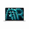 Apple MacBook Air Apple M M3 Computer portatile 34,5 cm [13.6] 16 GB 512 GB SSD Wi-Fi 6E [802.11ax] macOS Sonoma Argento (Apple MacBook Air B?rbar PC - Apple M3)