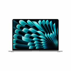 Apple MacBook Air Apple M M3 Computer portatile 38,9 cm [15.3] 16 GB 256 GB SSD Wi-Fi 6E [802.11ax] macOS Sequoia Argento (Apple MacBook Air B?rbar PC - Apple M3)