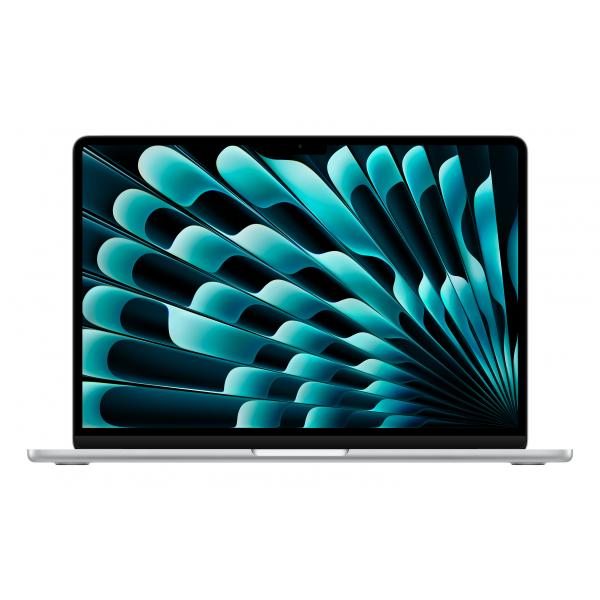 Apple MacBook Air Apple M M4 Computer portatile 34,5 cm [13.6] 16 GB 1 TB SSD Wi-Fi 6E [802.11ax] macOS Sequoia Argento (MACBOOK AIR 13 M4 10C/10C/16C - 16GB 1TB 70W - SILVER) - Versione Tedesca