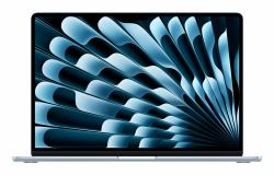 Apple MacBook Air Apple M M4 Computer portatile 38,9 cm [15.3] 24 GB 512 GB SSD Wi-Fi 6E [802.11ax] macOS Sequoia Blu (MACBOOK AIR 15 M4 10C/10C/16C - 24GB 512GB 70W - SKY BLUE) - Versione Tedesca