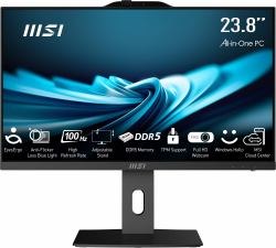 MSI Pro AP242P 14M i5 14400 8GB 512GB W11P IntelÂ® Coreâ„¢ i5 i5-14400 60,5 cm [23.8] 1920 x 1080 Pixel PC All-in-one DDR5-SDRAM SSD Windows 11 Pro Wi-Fi 6E [802.11ax] Nero (PRO AP242P 14M - Intel i5 8GB 512GB W11P 23.8) - Versione UK