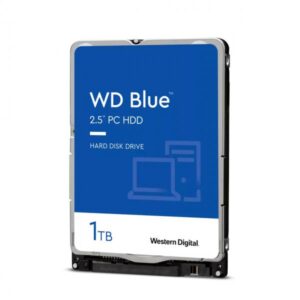 Western Digital Blue disco rigido interno 1 TB 5400 Giri/min 128 MB 2.5 Serial ATA III (WD Blue WD10SPZX - 1TB - SATA 6 Gb/s)