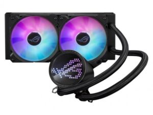 Asus ROG Ryuo III 240 e' un sistema a liquido serie ROG con radiatore da 240mm, illuminazione ARGB