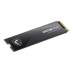 MSI Spatium M560 è un <b>SSD M.2 da 2TB</b> con <b>PCIe 5.0</b> e <b>NVMe 2.0</b>. Offre <b>velocità di lettura fino a 10300MB/s</b> per <b>gaming</b>, <b>editing 4K</b> e <b>workstation professionali</b>. Prestazioni estreme e affidabilità.
