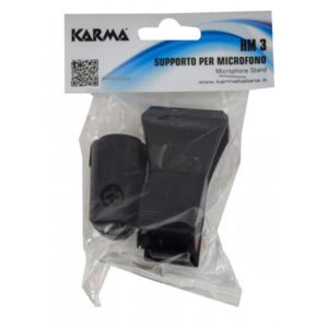 Supporto per microfono Karma HM-3 - 1 snodo - meccanismo a pinza