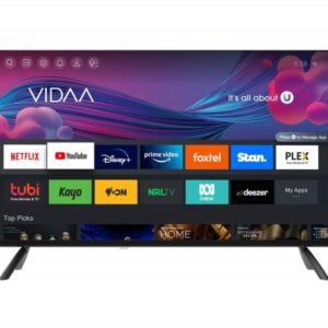 Televisore Akai AKTV3234S - Display 32 pollici Led - 1366x768 HD Ready - DVB-T2/C/S - Slot CI+, 3x HDMI, 2x USB, Rca, Wifi - Vesa - Nero
