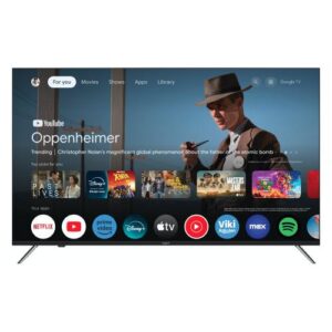 Televisore Qbell QT40FGF9A - Display 40 pollici Led Full HD - 1920x1080 FULL-HD - Google SMART TV - DVB-T2/C - HDMI - USB, Wifi - Vesa