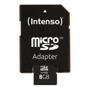 8GB MicroSDHC, 8 GB, Micro Secure Digital High-Capacity (MicroSDHC) , 20 MB / s, Nero, 1,1 cm, 1,5 cm