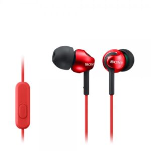 Cuffie Intrauricolari Microfono MDR-EX110APR Colore Rosso
