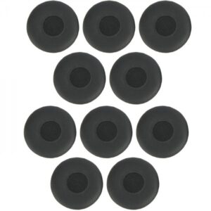 Cuscinetti in Pelle per Cuffia Colore Nero
