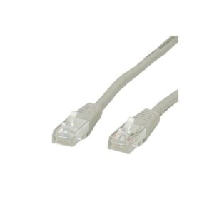 UTP Patch Cord, Cat. 6, grey 1.0 m, Grigio, 100 Ohm, 1 mm