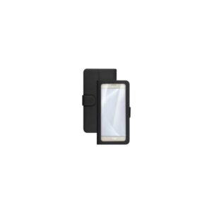Custodia a Libro Universale per Smartphone 4.5 "- 5.0" Colore Nero