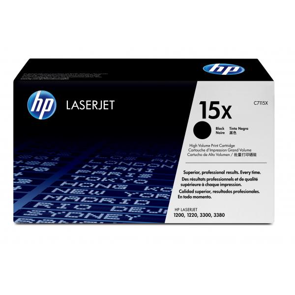 TONER RIGENERATO -  C7115X Bk Hp Laser Jet 1000/1000W / 1005W / 1200-3.500 Pagine