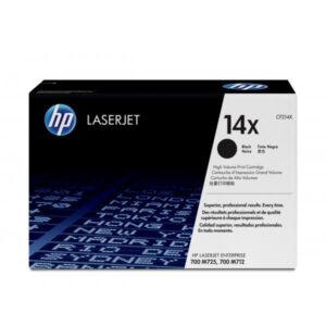 TONER RIGENERATO -  Cf214X Nero Per Hp Laserjet Enterprise M715 M715Dn M715Xn Cf 214 X 17.500 Pagine