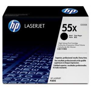 TONER RIGENERATO -  Ce255X Bk Laserjet P 3015D, P 3015 Dn, P 3015 X 12.500 Pagine